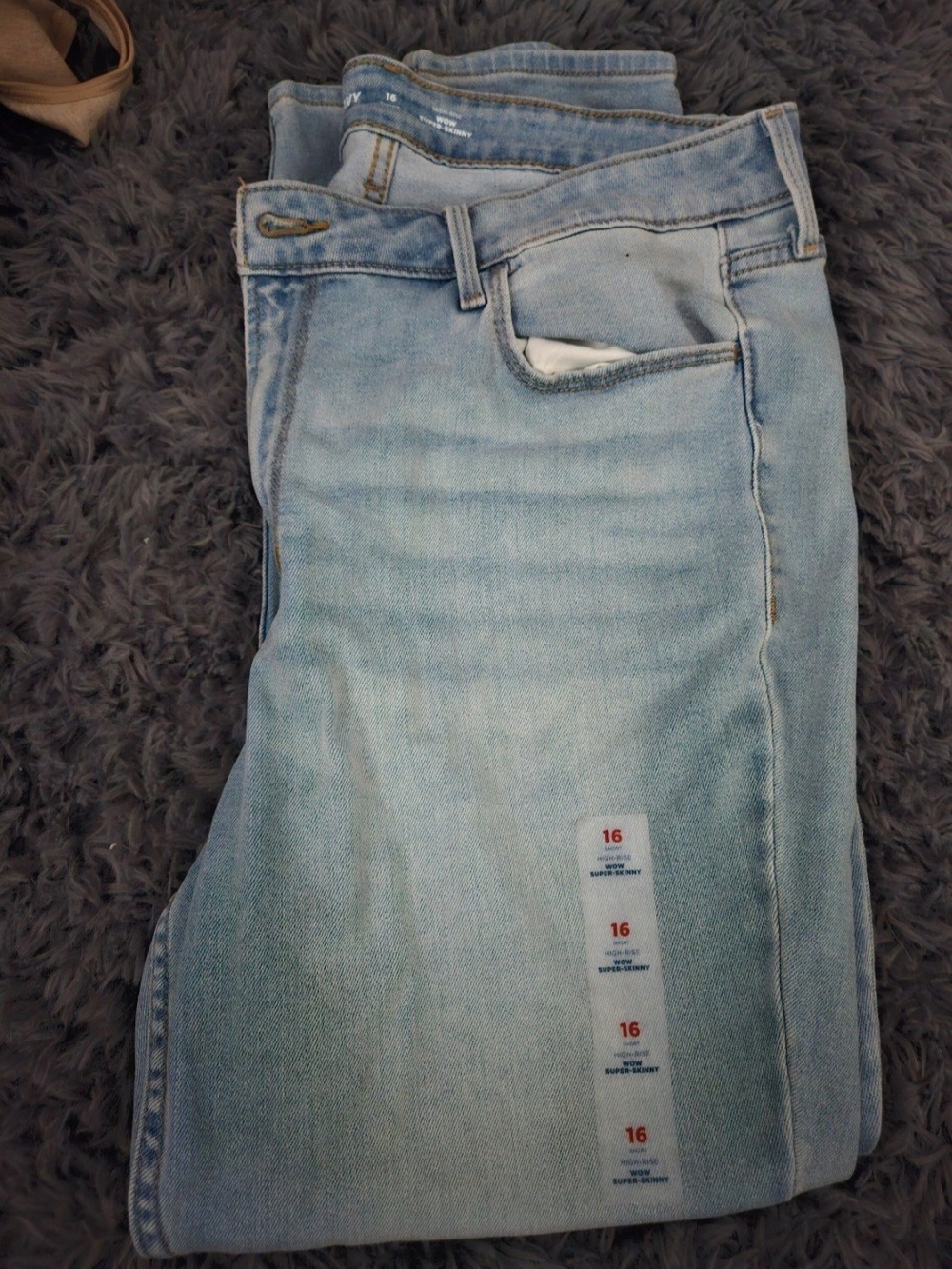 Old Navy Light Wash Women’s Jeans - Size 16 Nwt